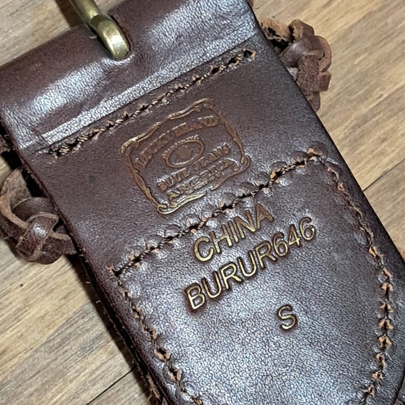 Lucky Brand Leather Belt With Buckle 40" - Picture 5 of 5